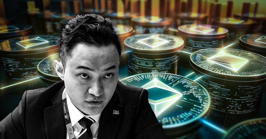Justinsan in Tron is asking Ethereum to tax a layer-2, starting streaming and reaching the price of 10k.