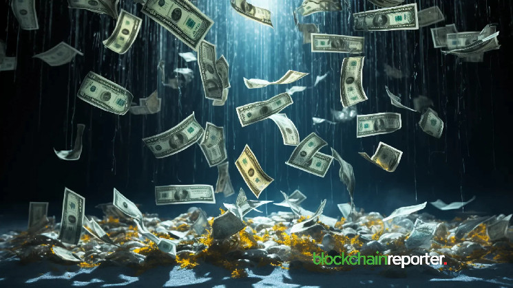 In January 2025, you can see a record crypto financing event.