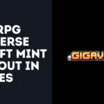 Web3 RPG Gigaveverse Rom Nft Mint is exhausted in minutes