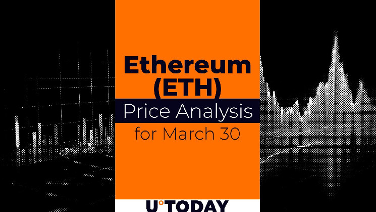 Ethereum (ETH) price forecast for March 30th