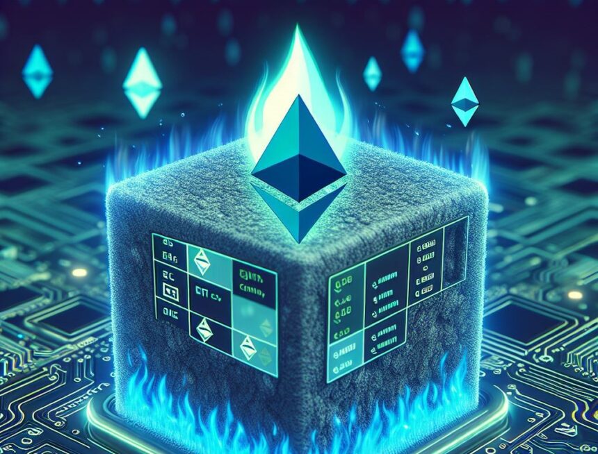Lack of use raises the inflation of the ethhereum cryptocurrency