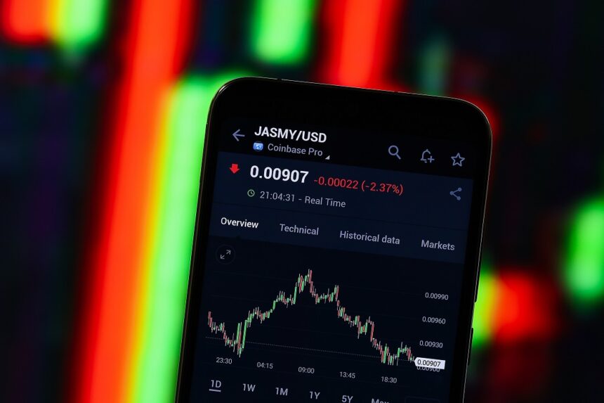 The self -proclaimed "Japanese Bitcoin" is stood out again for its weekly climb