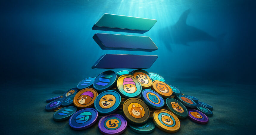 Solana Memecoin 46% of Solana Memecoin daily volume is 46% in May, echoing Bitcoin recovery