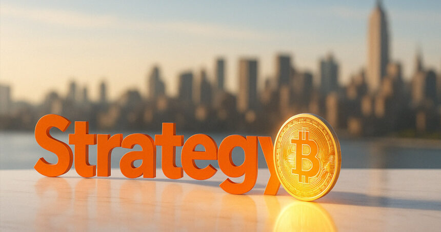 The strategy will reach $5.8 billion a year, increasing BTC yield target to 25%