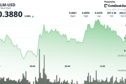 Star performance from XLM posts gains of the top 24 hours between the top 20 ciphers