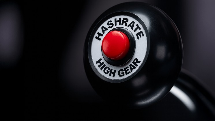 Bitcoin hashrate brushes are high of all time as miners approach in June