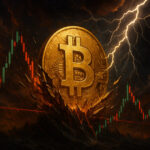 Bitcoin whips under $116K, among the largest hourly corrections in two weeks. The risk of further pullback to $114,000