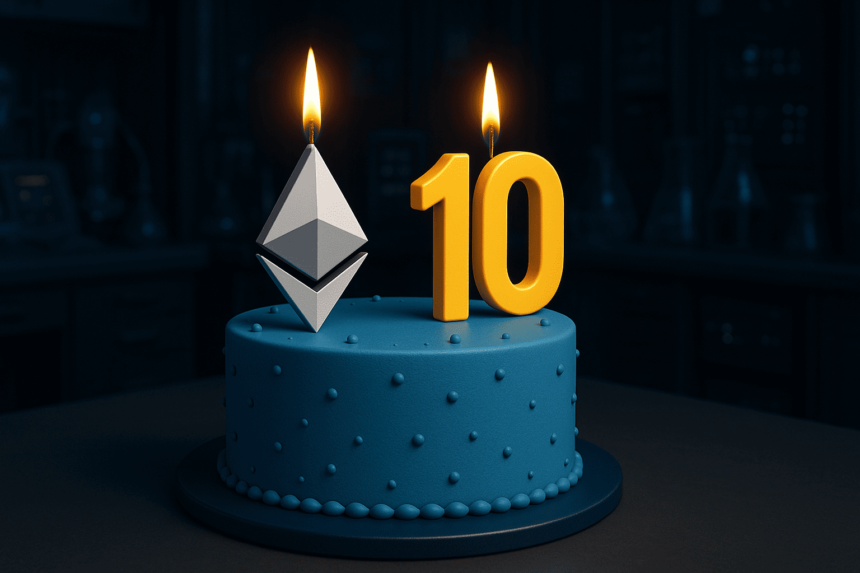 Ethereum turns 10 years old