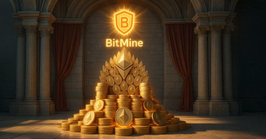 Bitmine Immersion aims to bet 5% of Ethereum supply as its holdings exceed $2 billion