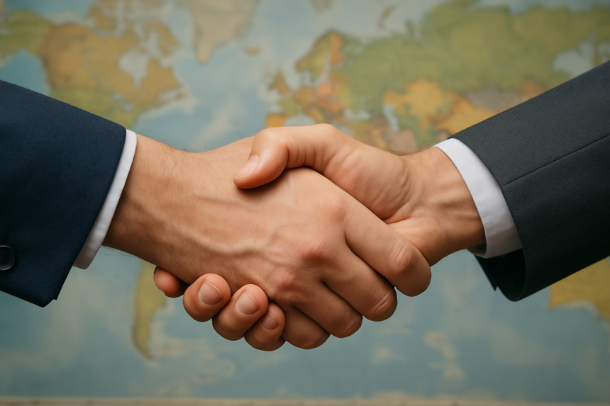 Bitcoin goes up to imminent international tariff ads
