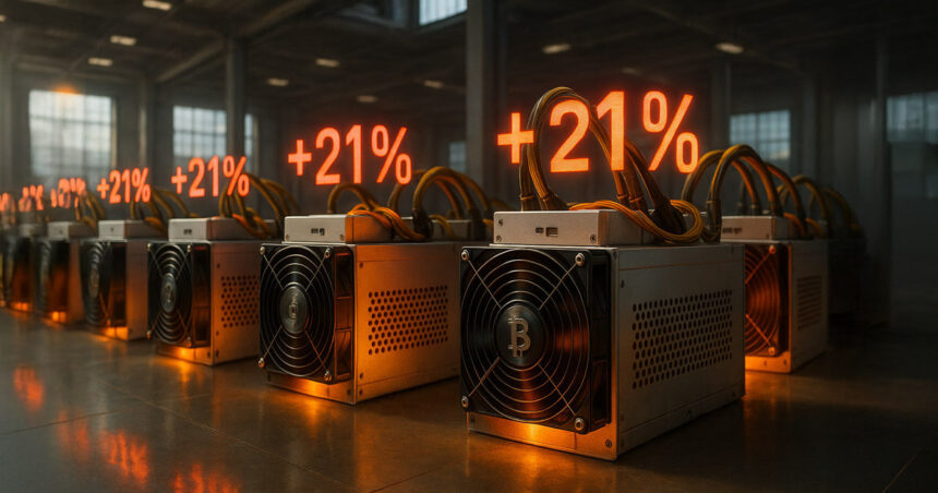 US Bitcoin Miners face a 21% rig cost surge after Trump's tariffs are revealed