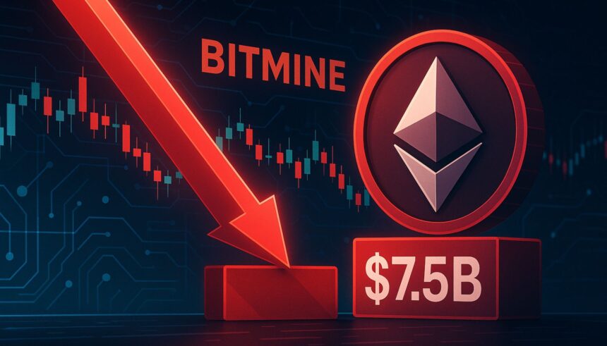 Bitmine Ethereum Position Dips Below Cost Basis: $7.5B Portfolio In The Red