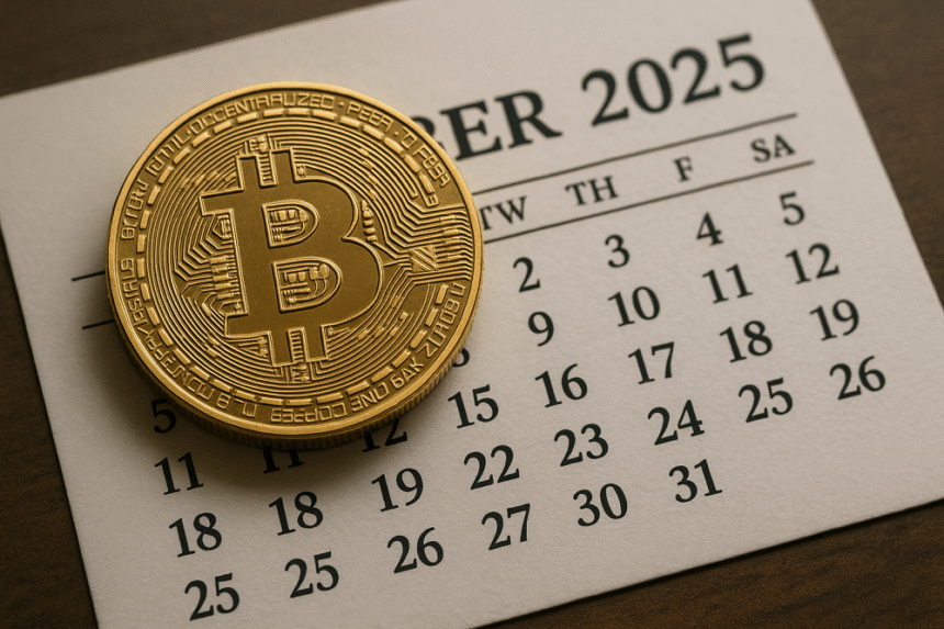 Bitcoin is about to start October, the historically more bullish month