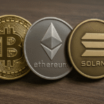 Bitcoin, Ethereum and Solana broke record in traditional markets