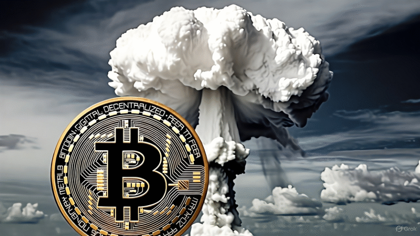 Nuclear weapons tests could "detonate" the price of bitcoin