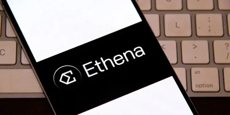 Logo de Ethena Labs, protocolo DeFi