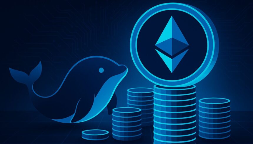 Ethereum Whale Strikes Again: 65,562 ETH Added, Pushing Holdings To 440,558 ETH ($1.23B)