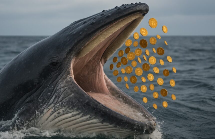 Why does bitcoin fall if whales accelerate accumulation?