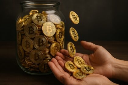 8% of existing bitcoins changed hands in the last week