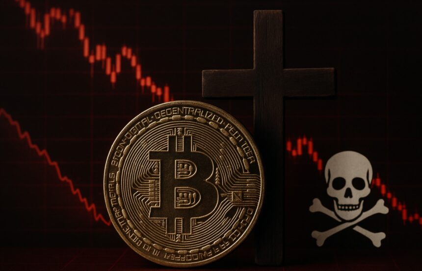 The cross of death has arrived for bitcoin, what does this mean?