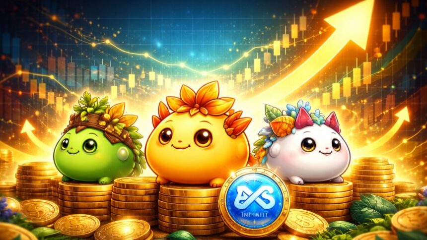 Axie Infinity is back with a new system and its token rises 200%