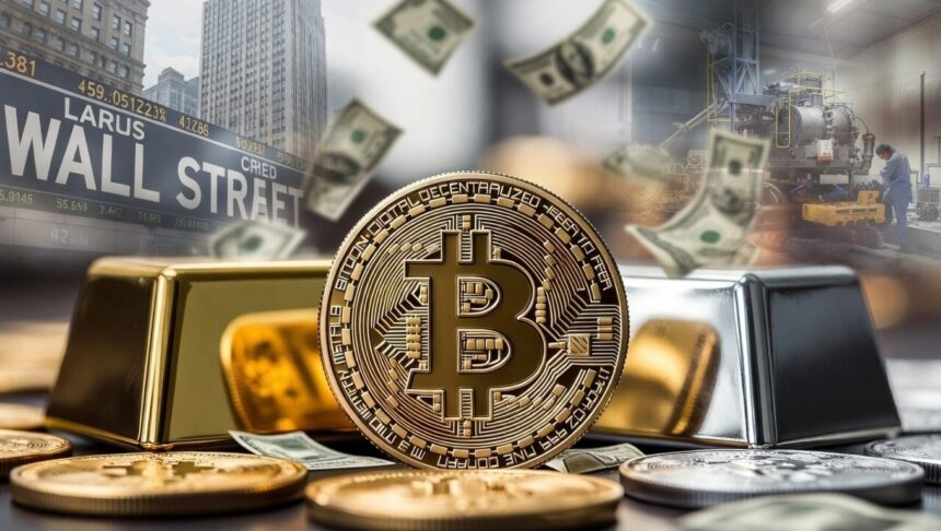 Bitcoin and gold ETF comes out to protect itself from the dollar