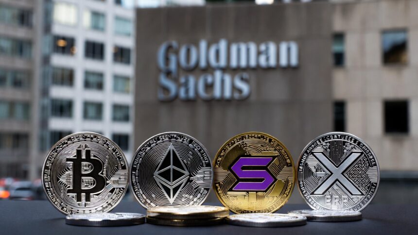 Goldman Sachs reveals its holdings of bitcoin, ether, solana and XRP