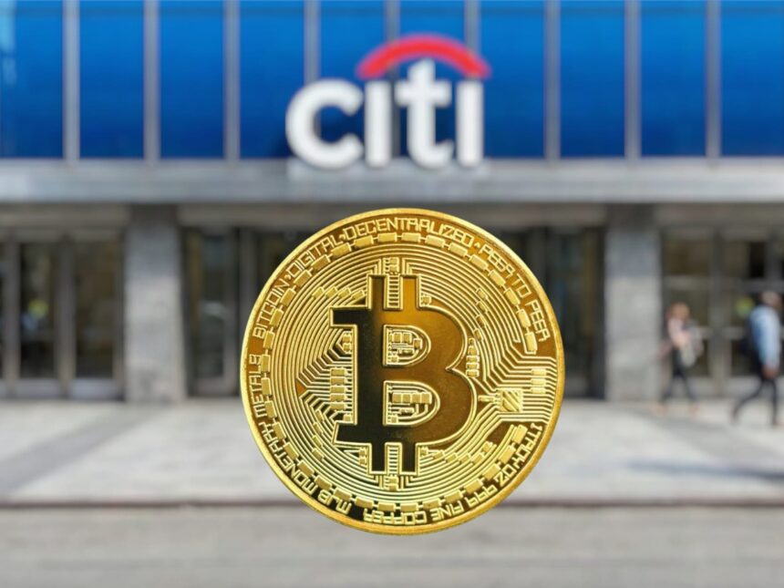 Citigroup will integrate bitcoin into its services portfolio in 2026