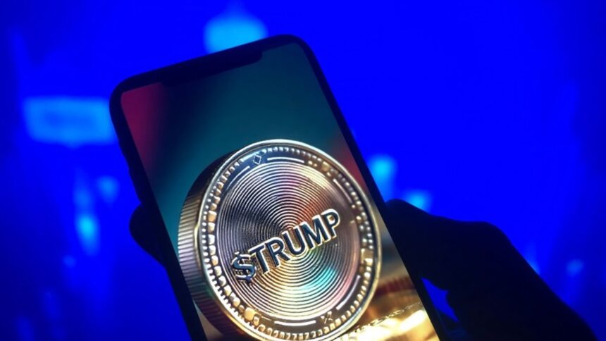 Trump boosts his own memecoin with an exclusive lunch