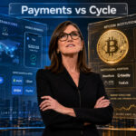 Cathie Wood's Bitcoin bull admits that stablecoins have won in real-world payments battles