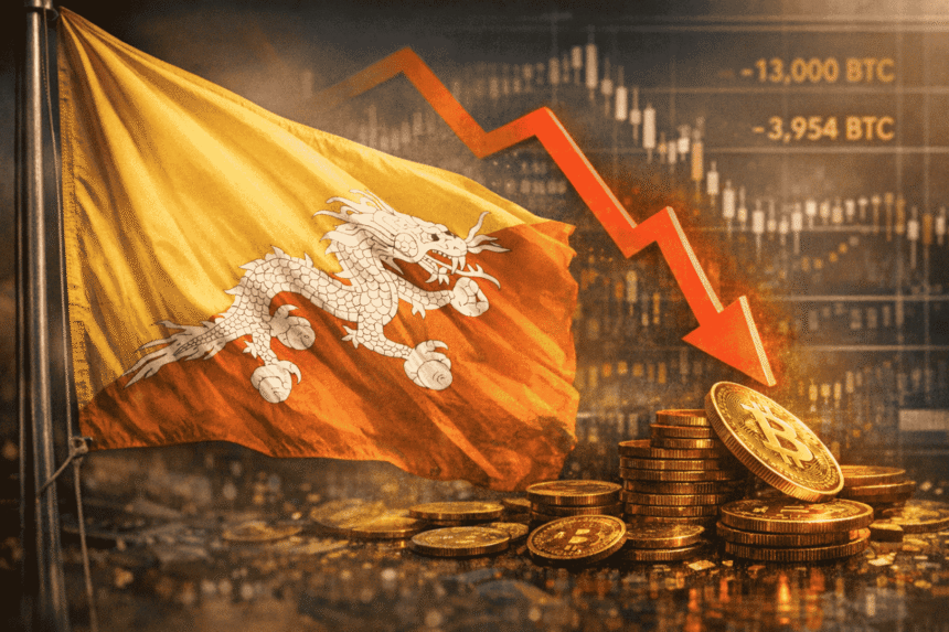Bhutan reduces its bitcoin reserves by 70% but maintains Ethereum