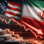 The dollar registers its biggest fall after a truce in the Middle East