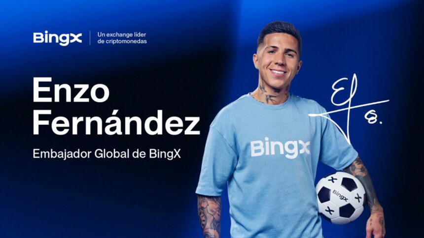 BingX announces Enzo Fernández as its Global Ambassador