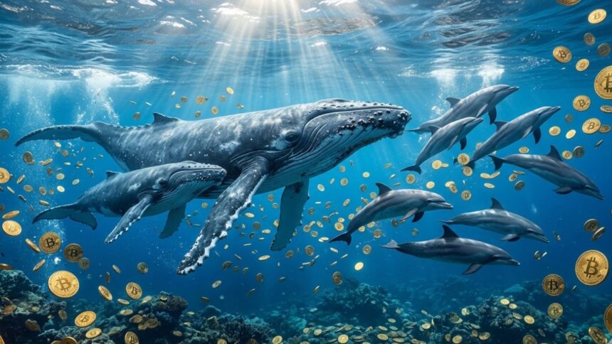 Bitcoin whales and dolphins are buying BTC at the slowest pace in 2026