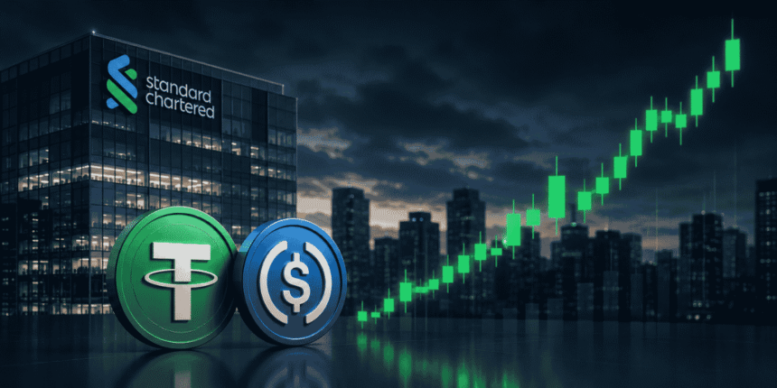 Stablecoins and RWA would move USD 4 trillion towards public networks, according to Standard Chartered