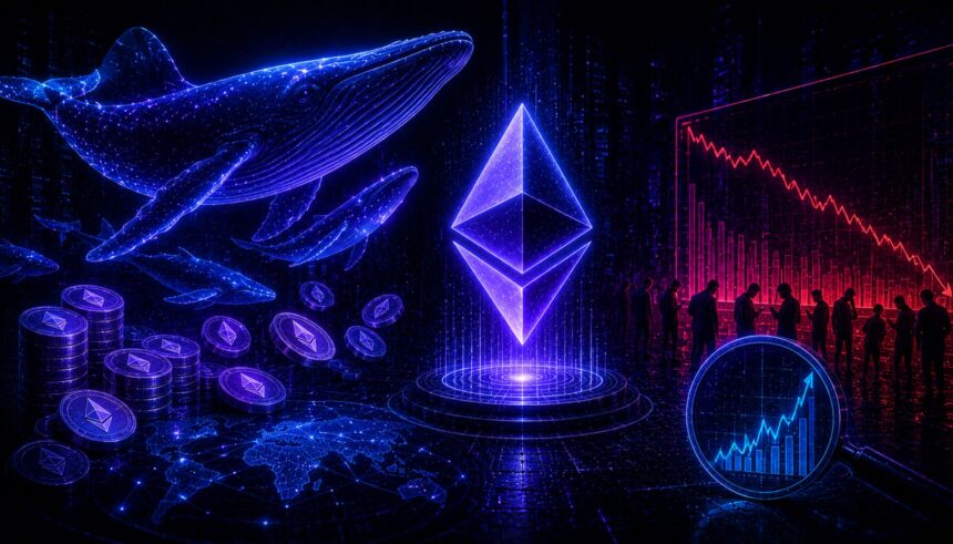 Ethereum Whales Stay Active As Retail Participation Collapses – History Offers A Clue