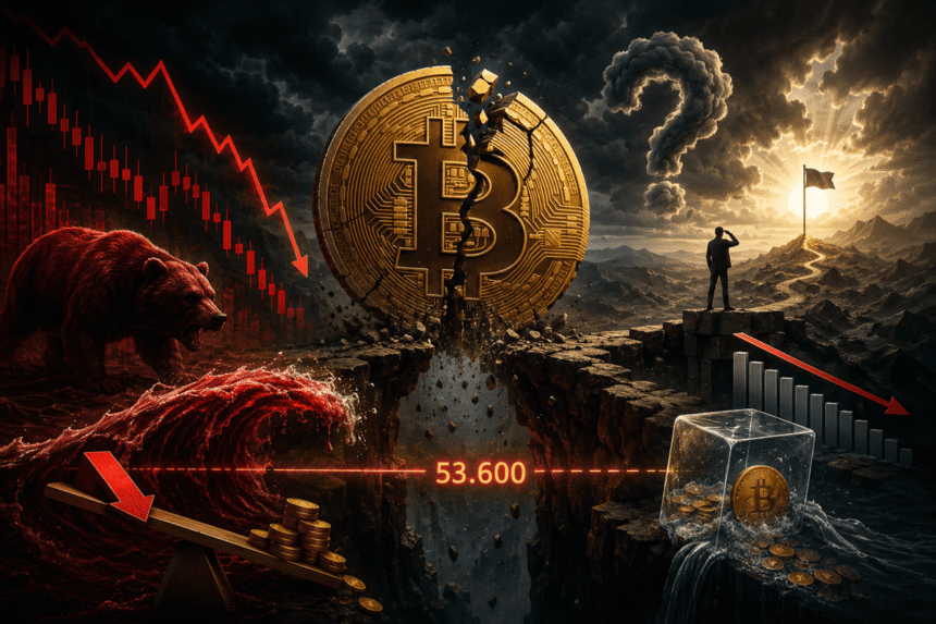 Bitcoin Could Bottom at $53,600 Amid Weakening Demand, CryptoQuant Says