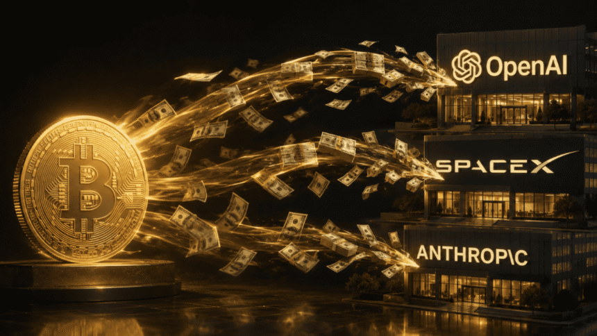 A mega-IPO cycle would be "stealing" money from bitcoin