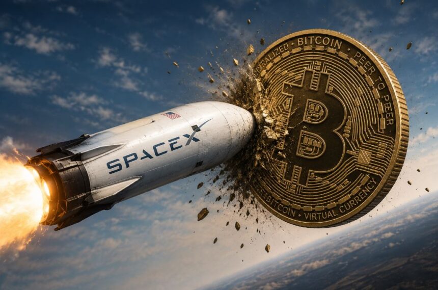 SpaceX's IPO would be a bigger blow to the price of bitcoin